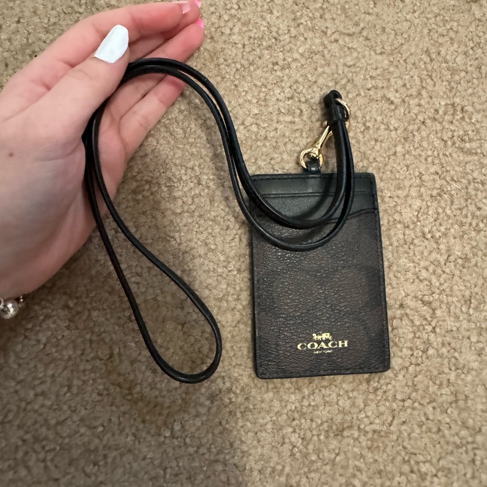 Coach lanyard